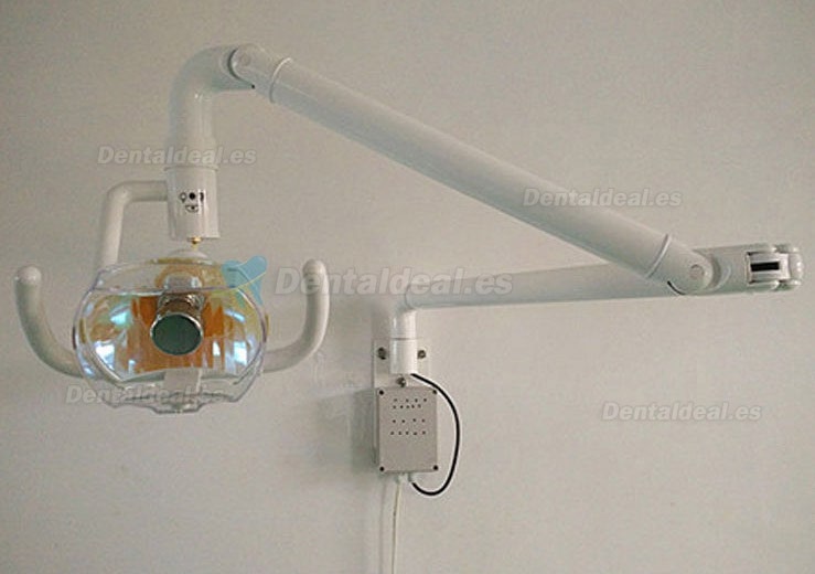 50W Lámpara Ligera Oral Médica del Colgante de Pared con la Luz Fría Shadowless del brazo